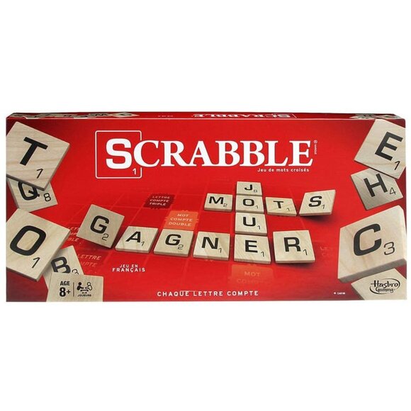 Scrabble French Version Hasbro Game New Sealed For Age 8+ - Picture 1 of 13